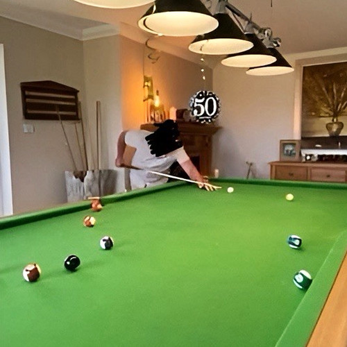 12ft billiard table - billiard, snooker