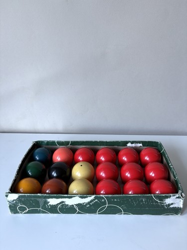 Vintage belgian billiard balls - billiard,