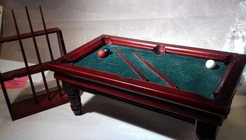 Dolls house 12th snooker - dolls,