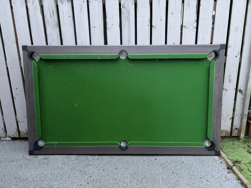 Large folding pool table - large,