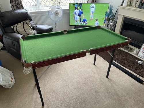 Snooker table and accessories - table,
