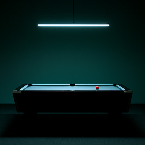 Snooker pool table - pool, light