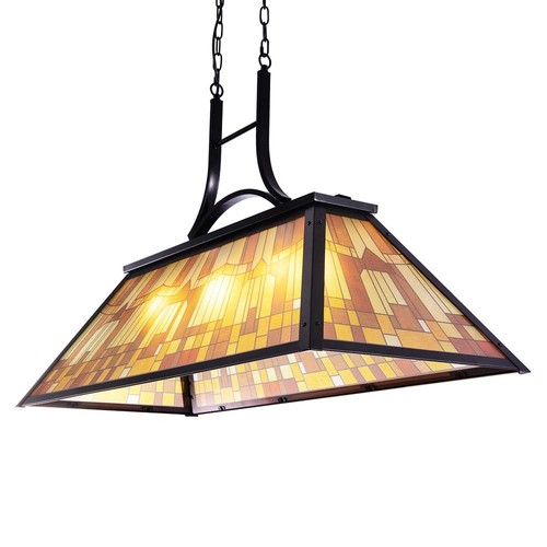 Wellmet 110cm light tiffany - wellmet, 3-light