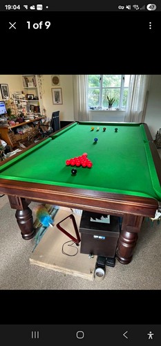 Stunning 9ft 5ft snooker - 4.5ft,