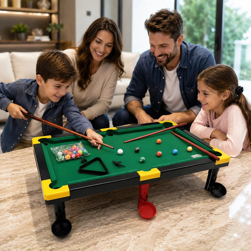 Kids mini pool table snooker - kids,